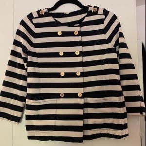 J. Crew Cotton Double Breasted Jacket